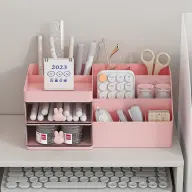 منظم مكتبي لمستحضرات التجميل والإكسسوارات — صورة 7